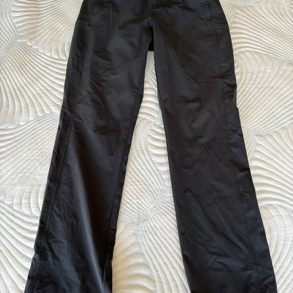 KÜHL Freeflex Dash Pants Women’s M Regular Koal Pull-On UPF 50 Zip Pockets - Picture 10 of 10